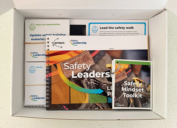 Items designed for Fletcher Building Safety Leadership project, for Real Learning